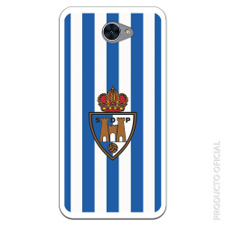 Funda Oficial Ponferradina rayas azules y rojas SS18-19 Huawei Y7