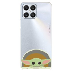 Funda para Honor 70 Lite Oficial de Star Wars Baby Yoda Sonrisas - The Mandalorian