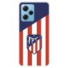Funda para Xiaomi Poco X5 Pro 5G del Atlético de Madrid Escudo Fondo Atletico  - Licencia Oficial Atlético de Madrid