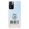 Funda para Xiaomi Redmi Note 11S 5G del Escudo Leather Case Negra  - Licencia Oficial Rio Ave FC
