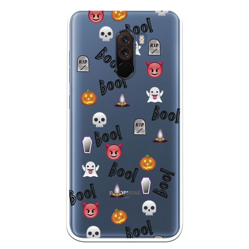 Funda Halloween Icons para  Xiaomi Pocophone F1