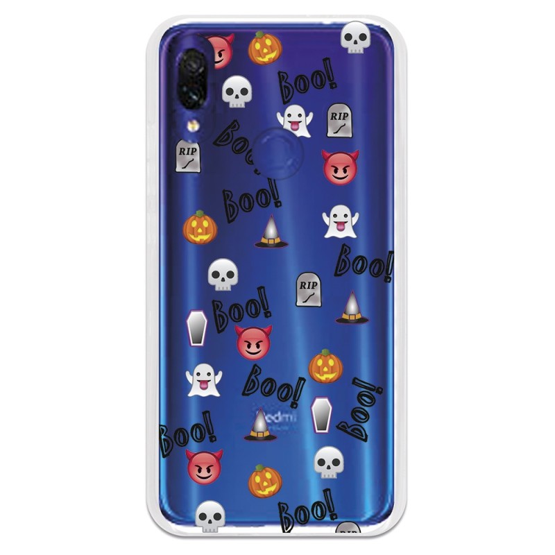 Funda Halloween Icons para Xiaomi Redmi 7