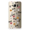 Funda Halloween Icons para Samsung Galaxy S7 Edge