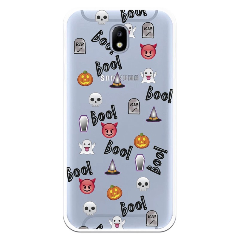 Funda Halloween Icons para Samsung Galaxy J7 2017 Europeo