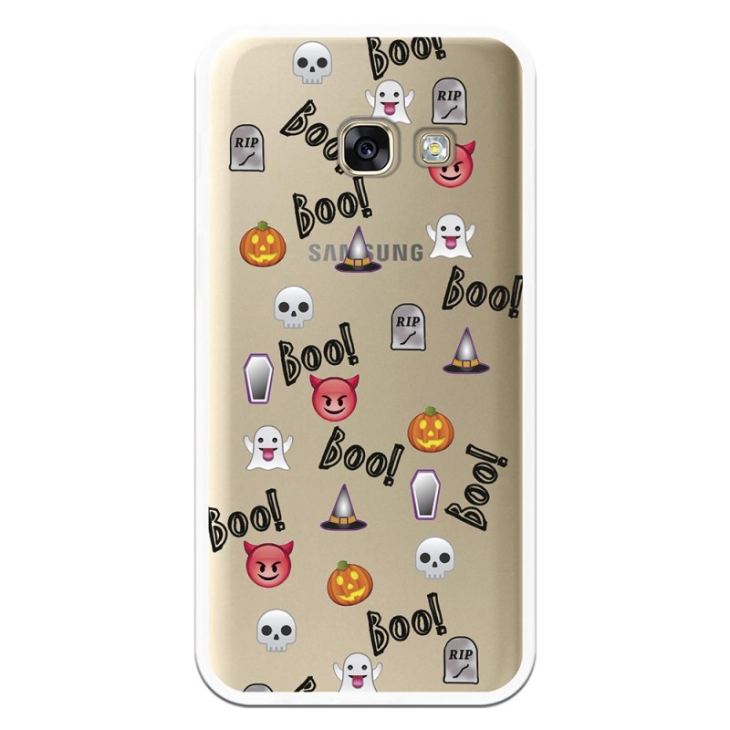 Funda Halloween Icons para Samsung Galaxy A3 2017