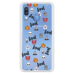 Funda Halloween Icons para Samsung Galaxy A20E