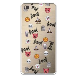 Funda Halloween Icons para Huawei P8 Lite