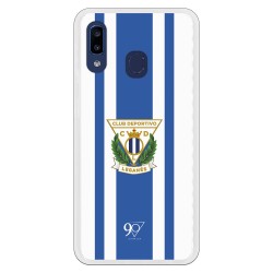 Funda Oficial Leganés Blanquiazul SS18-19 para Samsung Galaxy A20e