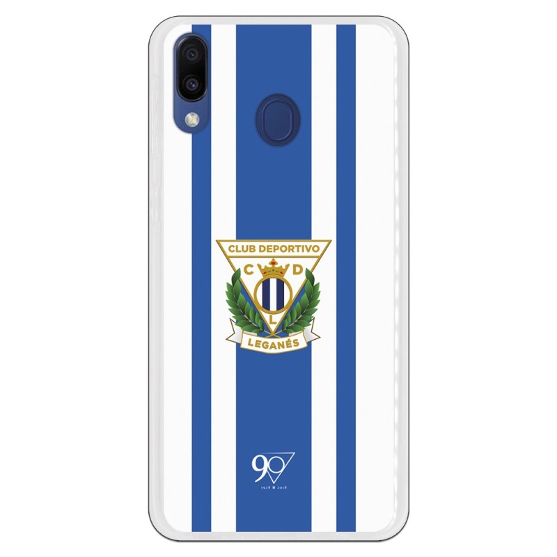 Funda Oficial Leganés Blanquiazul SS18 para Samsung Galaxy M20