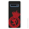 Funda Oficial Cultural y Deportiva Leonesa Escudo monocromo para Samsung Galaxy S10