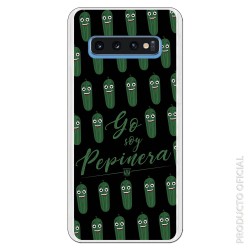 Funda Oficial Leganés yo soy pepinera negra para Samsung Galaxy S10