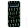 Funda Oficial Leganés yo soy pepinero negra para Samsung Galaxy S10