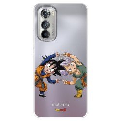 Funda para Motorola edge 30 Oficial de Dragon Ball Goten y Trunks Fusión - Dragon Ball