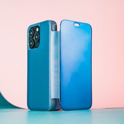 Funda Libro Espejo Azul para Huawei P Smart 2021