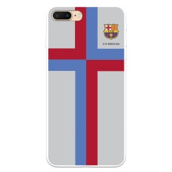 Funda para iPhone 7 Plus del FC Barcelona Cruz Blaugrana  - Licencia Oficial FC Barcelona