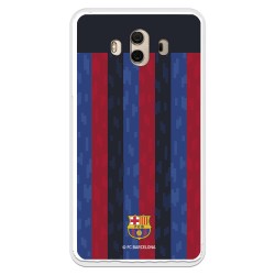 Funda para Huawei Mate 10 del FC Barcelona Fondo Rayas Verticales  - Licencia Oficial FC Barcelona