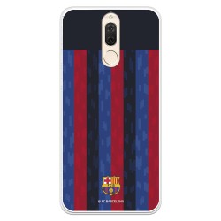 Funda para Huawei Mate 10 Lite del FC Barcelona Fondo Rayas Verticales  - Licencia Oficial FC Barcelona