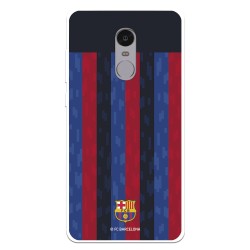 Funda para Xiaomi Redmi Note 4 del FC Barcelona Fondo Rayas Verticales  - Licencia Oficial FC Barcelona