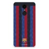 Funda para LG K8 2017 del FC Barcelona Fondo Rayas Verticales  - Licencia Oficial FC Barcelona