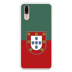 Funda para Huawei P20 del Federación Portuguesa de Fútbol Bicolor  - Licencia Oficial Federación Portuguesa de Fútbol