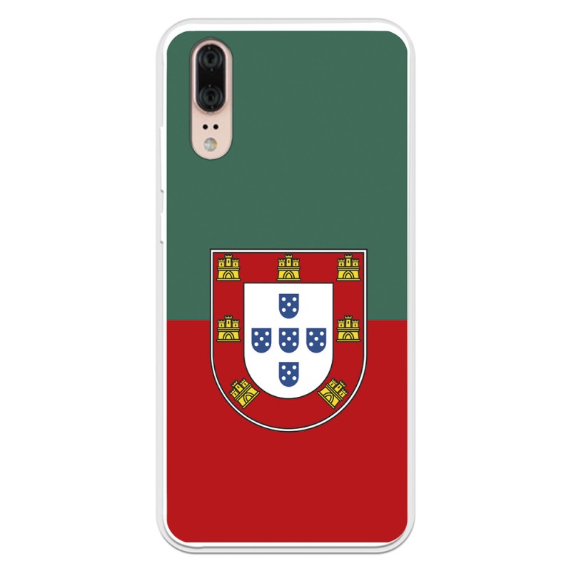 Funda para Huawei P20 del Federación Portuguesa de Fútbol Bicolor  - Licencia Oficial Federación Portuguesa de Fútbol