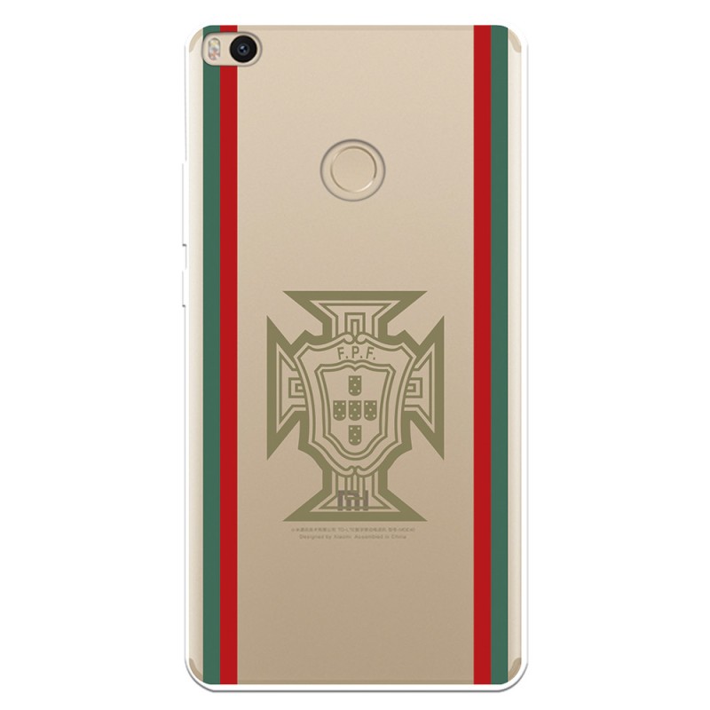 Funda para Xiaomi Mi Max 2 del Federación Portuguesa de Fútbol Escudo  - Licencia Oficial Federación Portuguesa de Fútbol