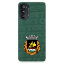 Funda para Motorola Moto G52 del Rio Ave FC Escudo Fondo Verde  - Licencia Oficial Rio Ave FC