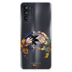 Funda para Motorola Moto G52 Oficial de Dragon Ball Goten y Trunks Fusión - Dragon Ball