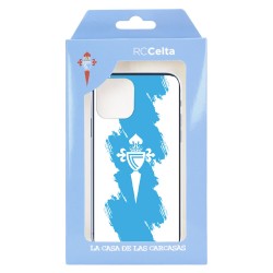 Funda para Alcatel 1 L Pro del RC Celta Escudo Trazo Azul  - Licencia Oficial RC Celta