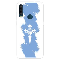 Funda para Alcatel 1SE 2020 del RC Celta Escudo Trazo Azul  - Licencia Oficial RC Celta