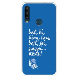 Funda para Alcatel 1SE 2020 del Real Sociedad de Fútbol Real grito aficion  - Licencia Oficial Real Sociedad de Fútbol