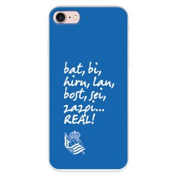 Funda para iPhone 8 del Real Sociedad de Fútbol Real grito aficion  - Licencia Oficial Real Sociedad de Fútbol