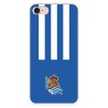 Funda para iPhone 7 del Real Sociedad de Fútbol Real rayas verticales  - Licencia Oficial Real Sociedad de Fútbol