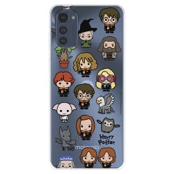 Funda para Motorola Moto E32 Oficial de Harry Potter Personajes Iconos - Harry Potter