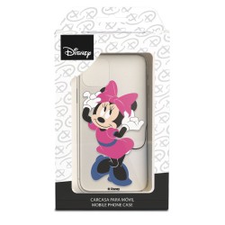 Funda para iPhone 14 Pro Max Oficial de Disney Minnie Rosa - Clásicos Disney