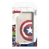 Funda para iPhone 14 Pro Oficial de Marvel Capitán América Escudo Transparente - Marvel