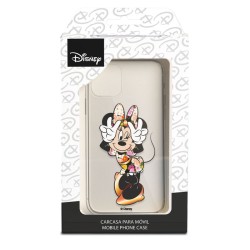 Funda para iPhone 14 Pro Oficial de Disney Minnie Posando - Clásicos Disney
