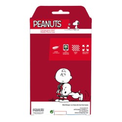 Funda para iPhone 14 Pro Oficial de Peanuts Personajes Peatones - Snoopy