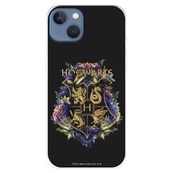 Funda para iPhone 14 Plus Oficial de Harry Potter Hogwarts Floral - Harry Potter