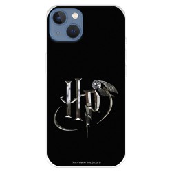 Funda para iPhone 14 Plus Oficial de Harry Potter HP Iniciales - Harry Potter