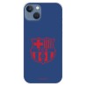 Funda para iPhone 14 Plus del FC Barcelona Escudo Rojo Fondo Azul  - Licencia Oficial FC Barcelona