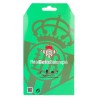 Funda para iPhone 14 Plus del Real Betis Balompié Fondo Rayas Verdiblancas  - Licencia Oficial Real Betis Balompié