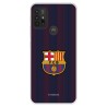 Funda para Motorola Moto G10 del FC Barcelona Rayas Blaugrana  - Licencia Oficial FC Barcelona