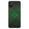 Funda para Motorola Moto G10 del Real Betis Balompié Escudo Verde Fondo trama  - Licencia Oficial Real Betis Balompié