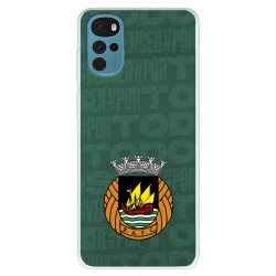 Funda para Motorola Moto G22 del Rio Ave FC Escudo Fondo Verde - Licencia Oficial Rio Ave FC