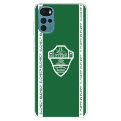 Funda para Motorola Moto G22 del Elche CF Escudo Fondo Verde - Licencia Oficial Elche CF