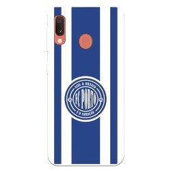 Funda para Samsung Galaxy A20e del Fútbol Club Oporto Escudo Escudo y Rayas  - Licencia Oficial Fútbol Club Oporto