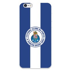 Funda para iPhone 6 del Fútbol Club Oporto Escudo Rayas Azul y blanco  - Licencia Oficial Fútbol Club Oporto