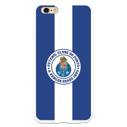 Funda para iPhone 6 Plus del Fútbol Club Oporto Escudo Rayas Azul y blanco  - Licencia Oficial Fútbol Club Oporto