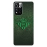 Funda para Xiaomi Redmi Note 11S 4G del Real Betis Balompié Escudo Verde Fondo trama  - Licencia Oficial Real Betis Balompié